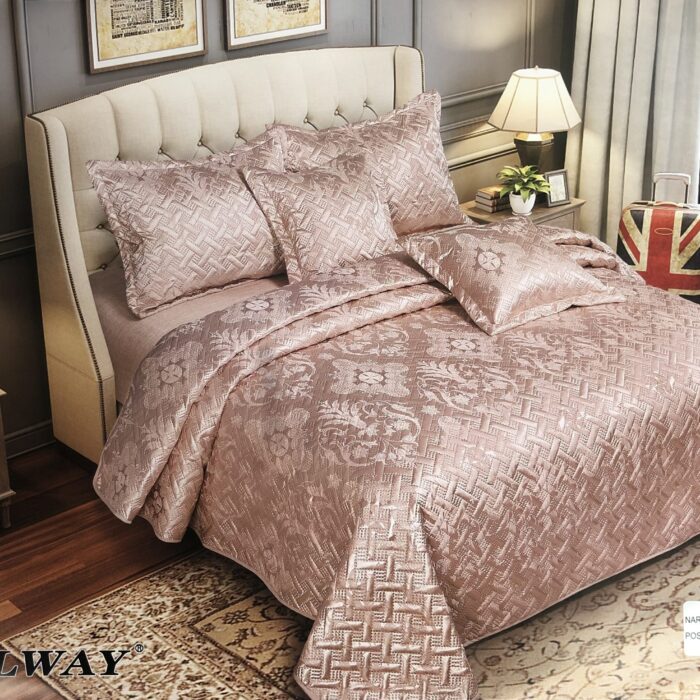 Narzuta ELWAY 220x240 + 2 Poszewki 45x45 wzór 877