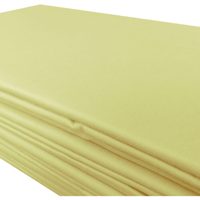 prześcieradło 160x220 elway bawełna - kolor 73 siarkowy żółty